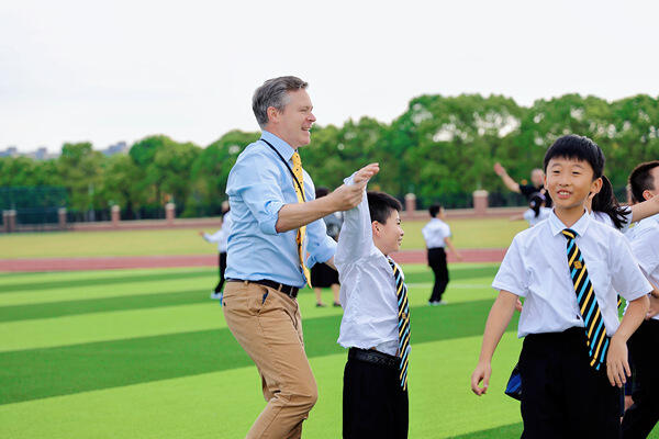 晨间锻炼,南通惠立学校